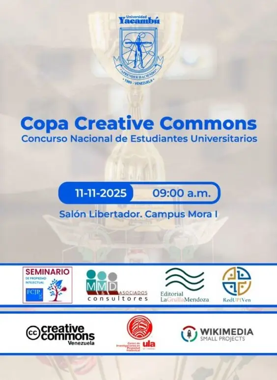 Beatriz Vento en el Concurso Nacional de Propiedad Intelectual, Universidad Yacambú